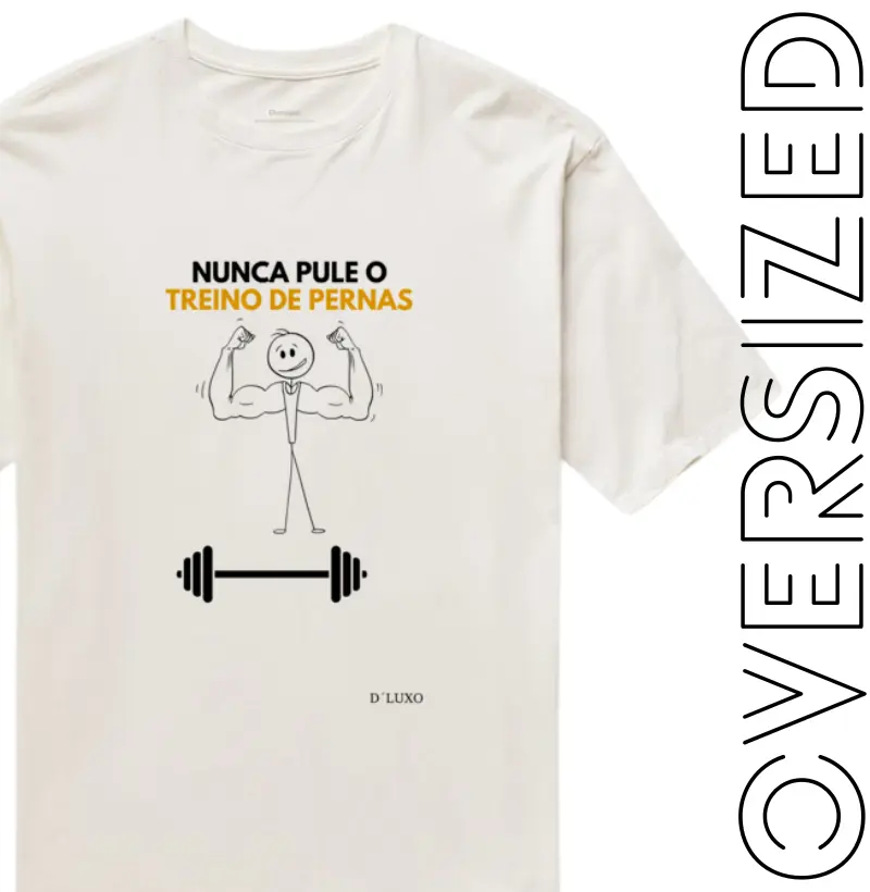 Nunca pule o treino de pernas