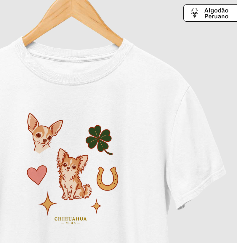 Chis da $orte - Camiseta Algodão Peruano