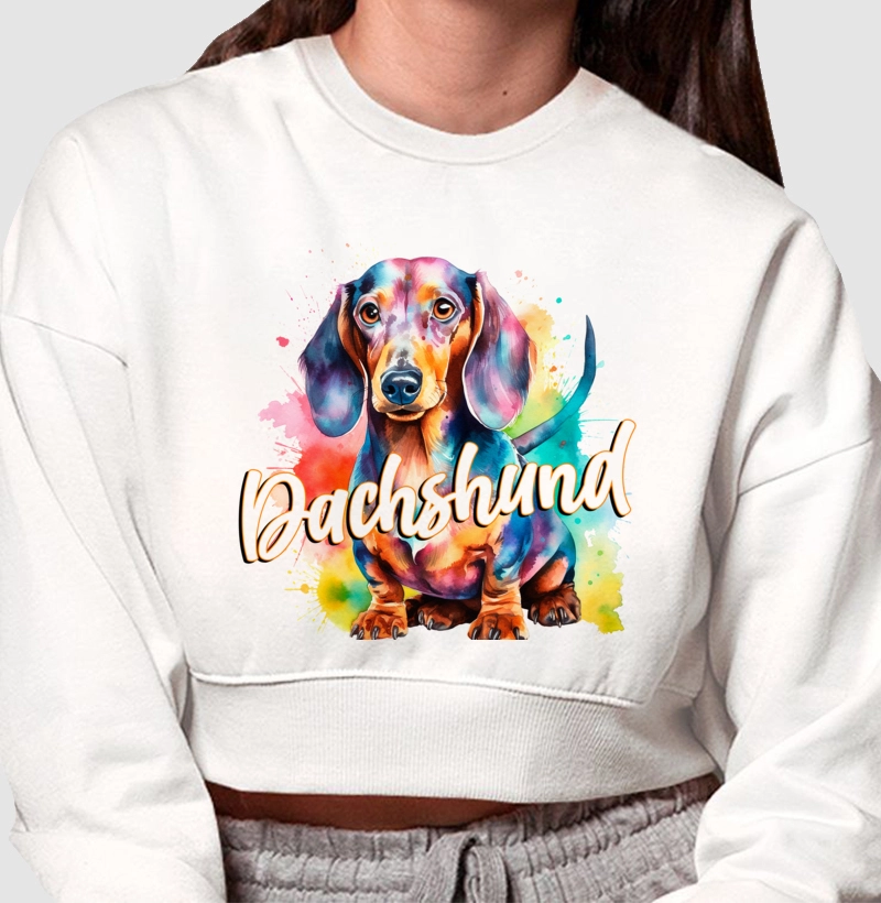 Dachshund Aquarela