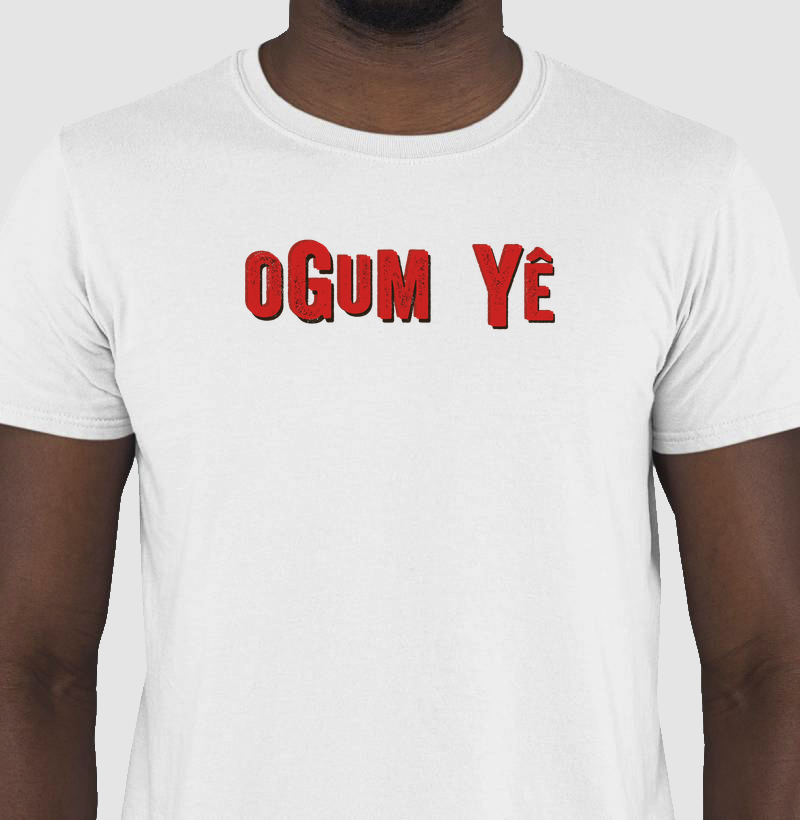 camiseta OGUM saudação
