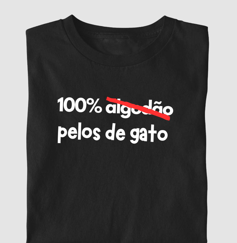 100% pelo de gato