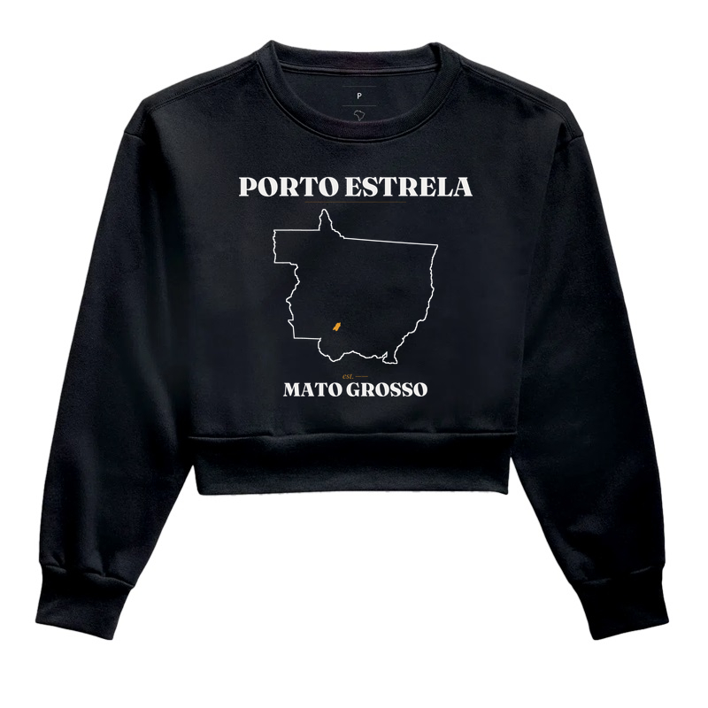 Porto Estrela | Legado MT - Cropped Moletom