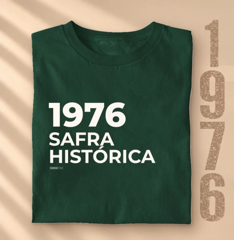 Camiseta Vinho - 1976 • Safra Histórica