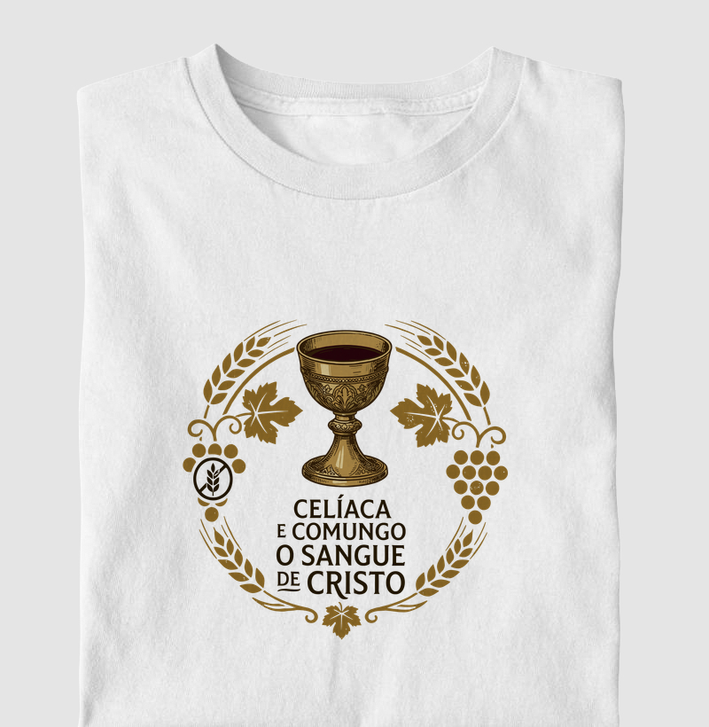 Celíaca e Comungo o Sangue de Cristo