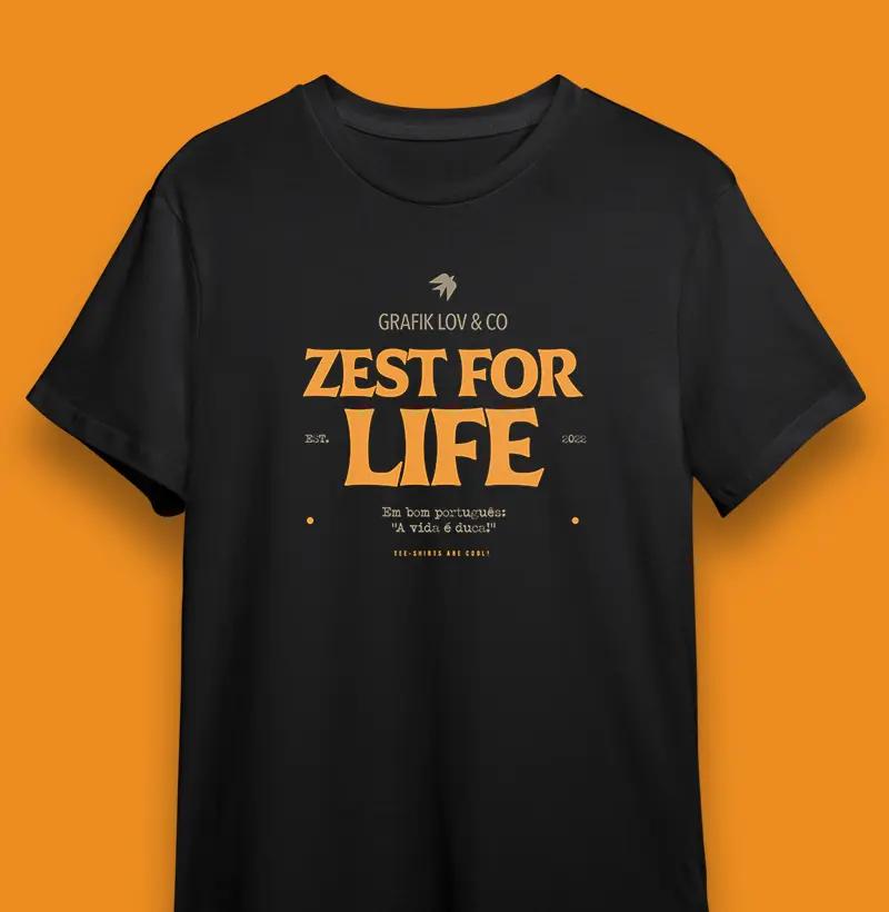 Camiseta Zest For Life 