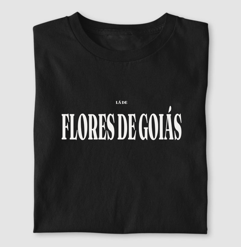 Flores de Goiás | Tipografia GO