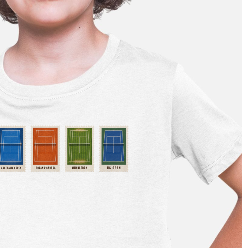 Camiseta Grand Slams (infantil) - Camiseta Infantil