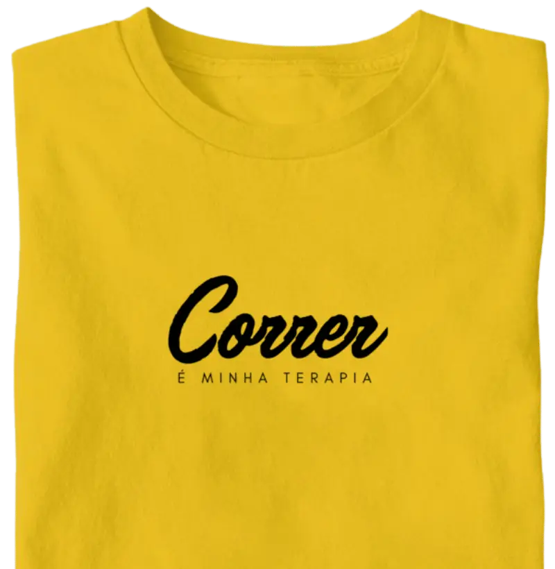Correr é minha terapia
