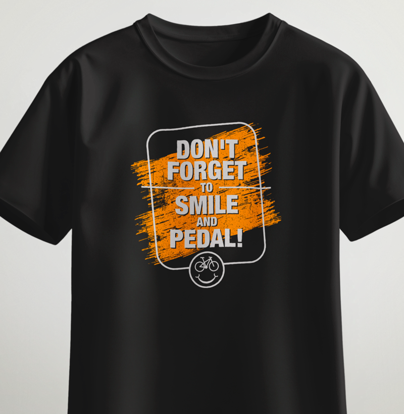 Don't forget to smile and pedal