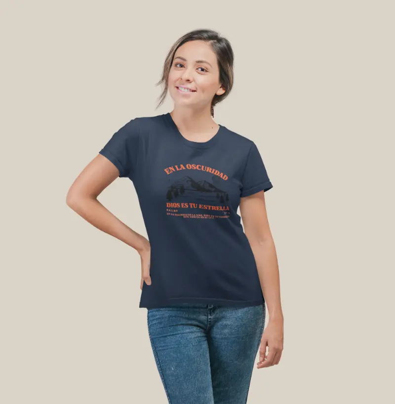 Camiseta Deus é Estrela