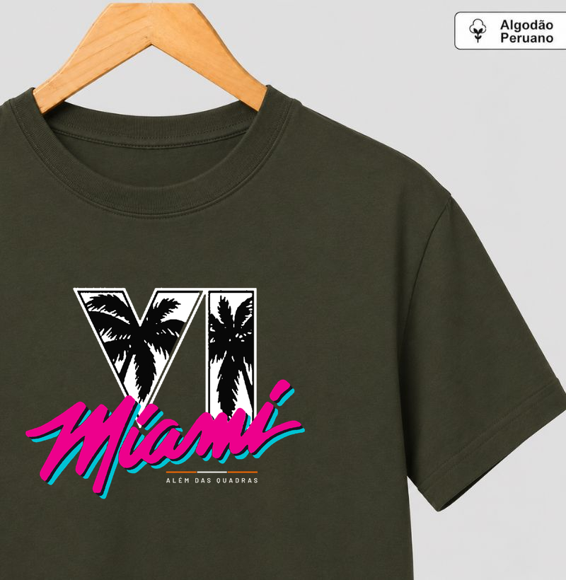 Camiseta Miami VI — Depois do Pôr do Sol