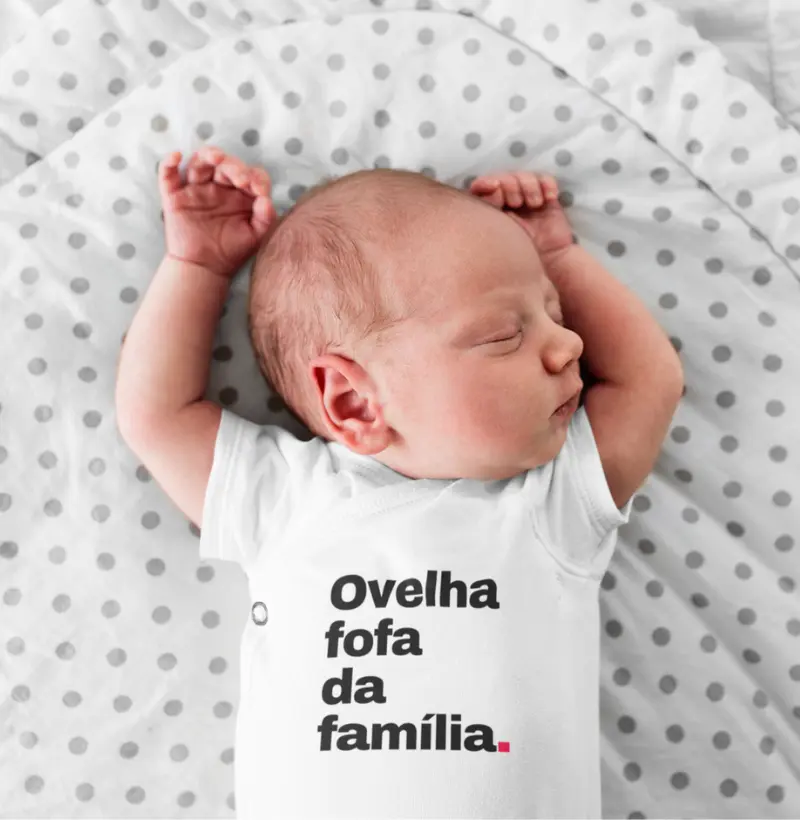 Ovelha fofa da família