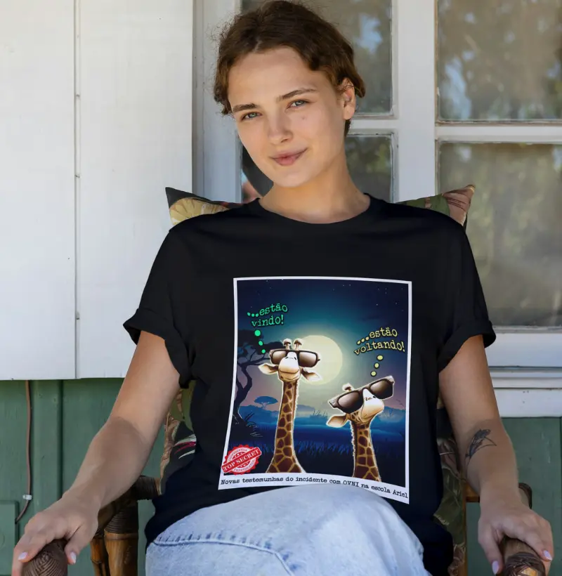 Girafas Testemunhas Escola Ariel