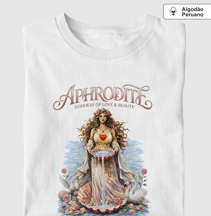 Afrodite Festival - Camiseta Algodão Peruano