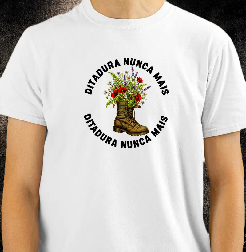 Camiseta Ditadura Nunca Mais
