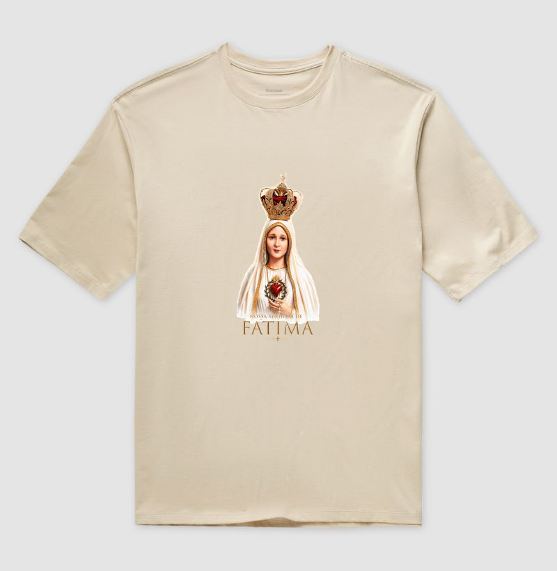 Camiseta Oversized Nossa Senhora de Fátima