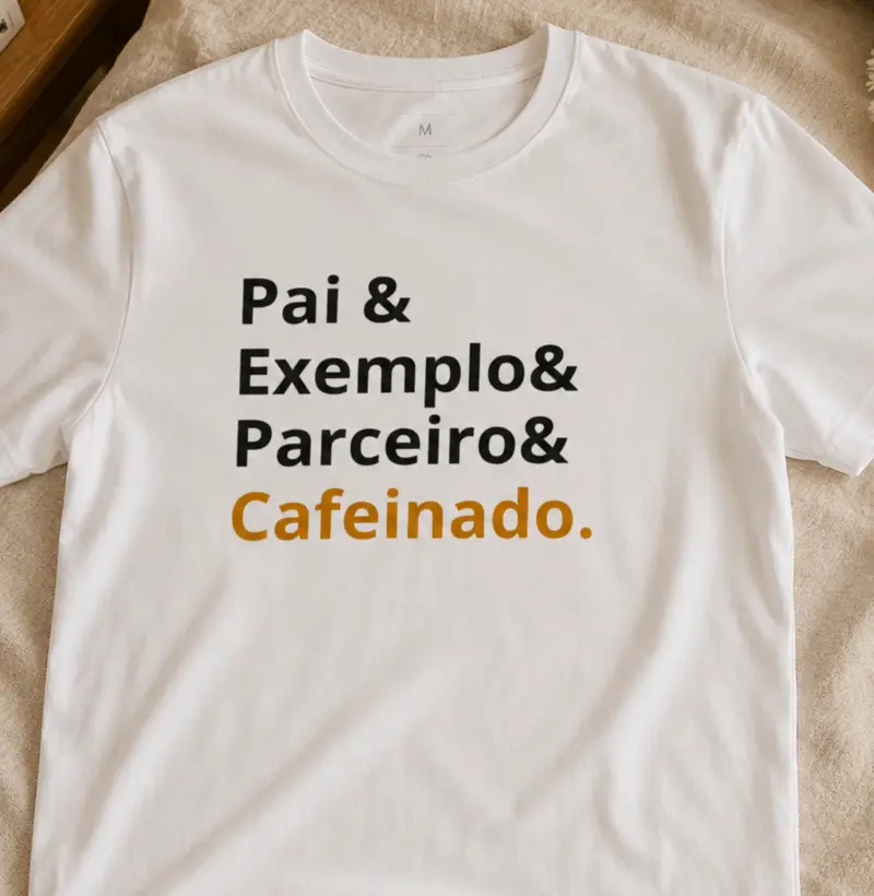 Pai& Exemplo& Parceiro& Cafeinado.