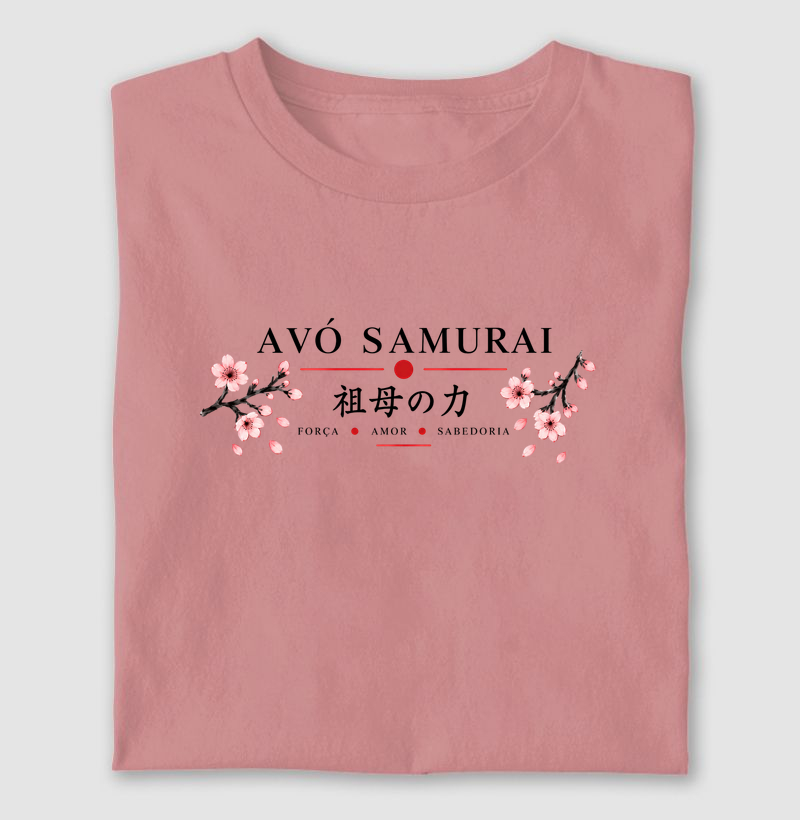 AVÓ SAMURAI — Raízes de Amor - Camiseta