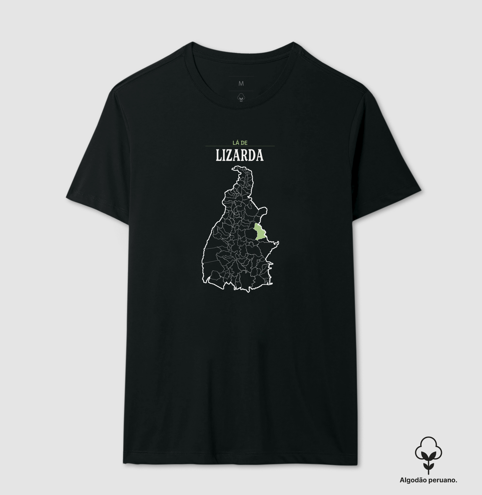 Lizarda | Território TO - Camiseta Algodão Peruano