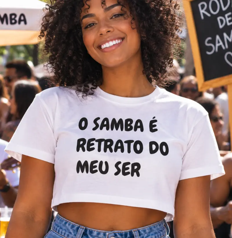 Samba é retrato do meu ser - Cropped