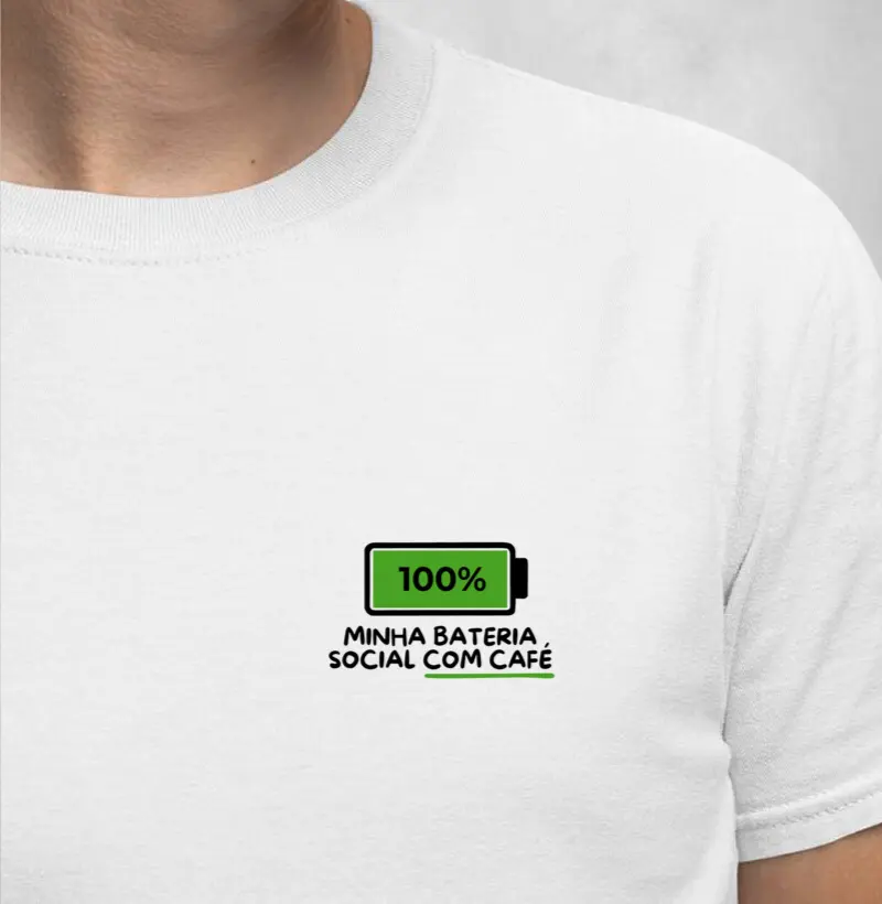 Minha bateria social com café 