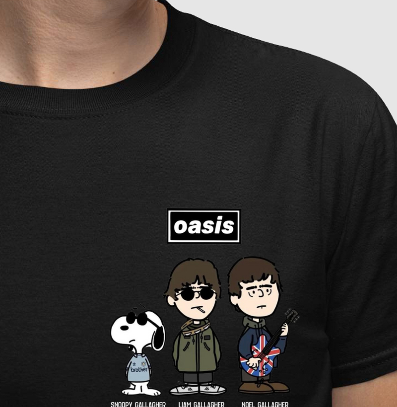 Oasis - Snoopy Gallagher (Black)