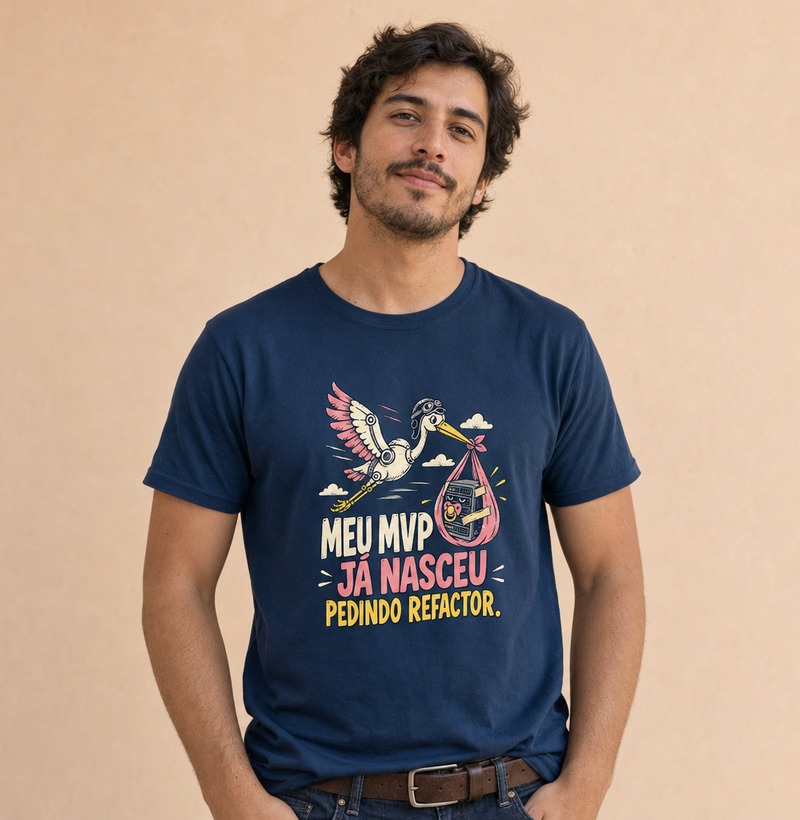 Meu MVP já nasceu pedindo refactor — Camiseta