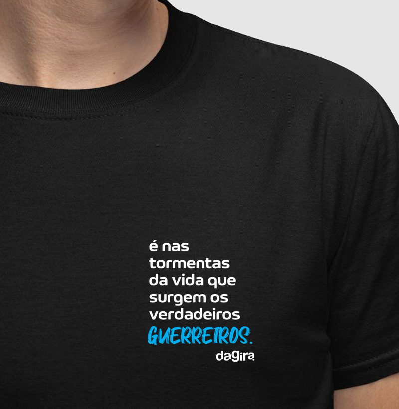 CAMISETA UMBANDA - VERDADEIROS GUERREIROS
