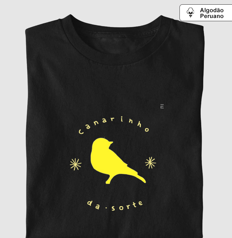 Estampa canarinho da sorte