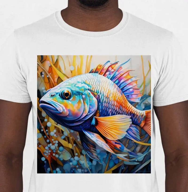 Peixe Cores Vibrantes