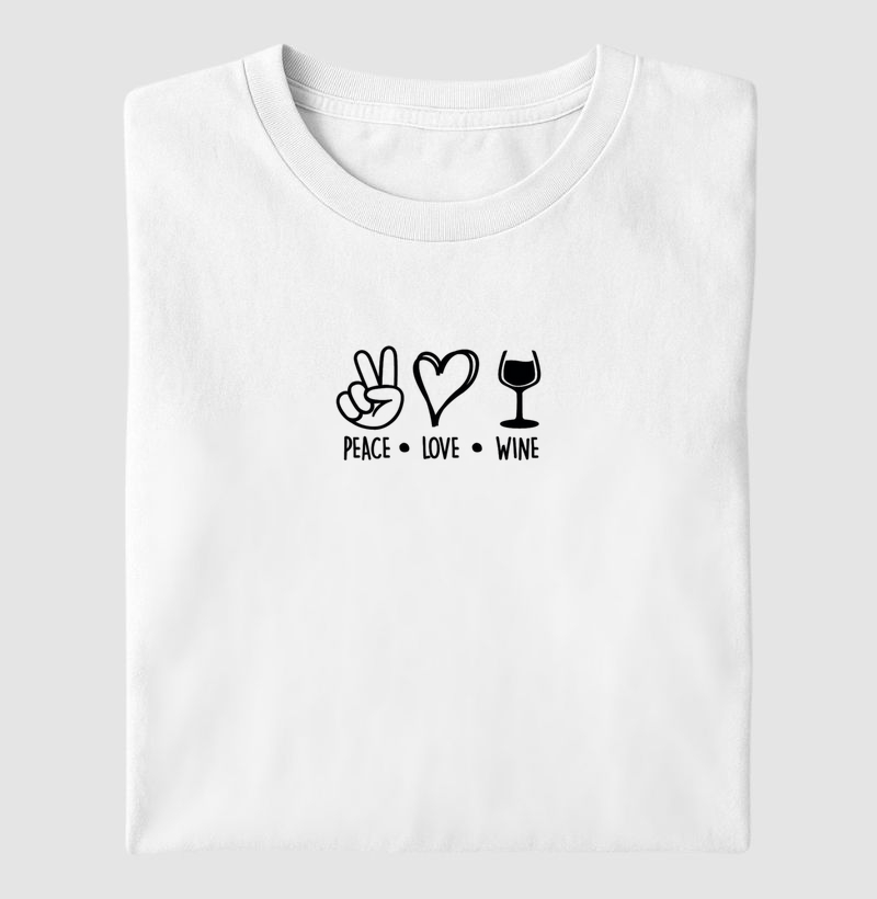 #0300 Peace • Love • Wine: 🍷✌❤️