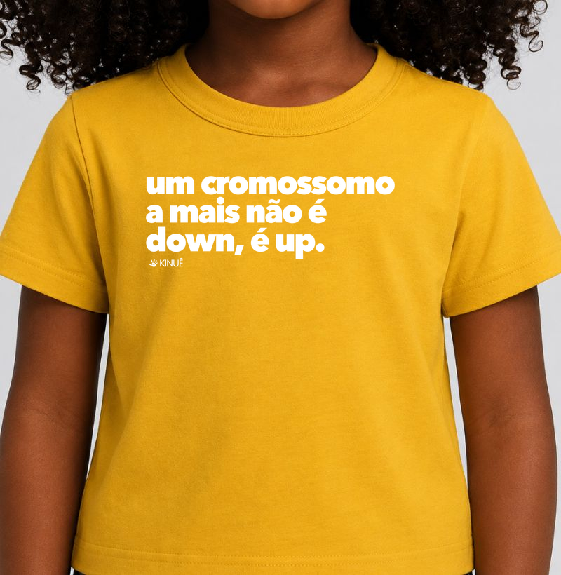 Infantil - Cromossomo a mais não é down é up