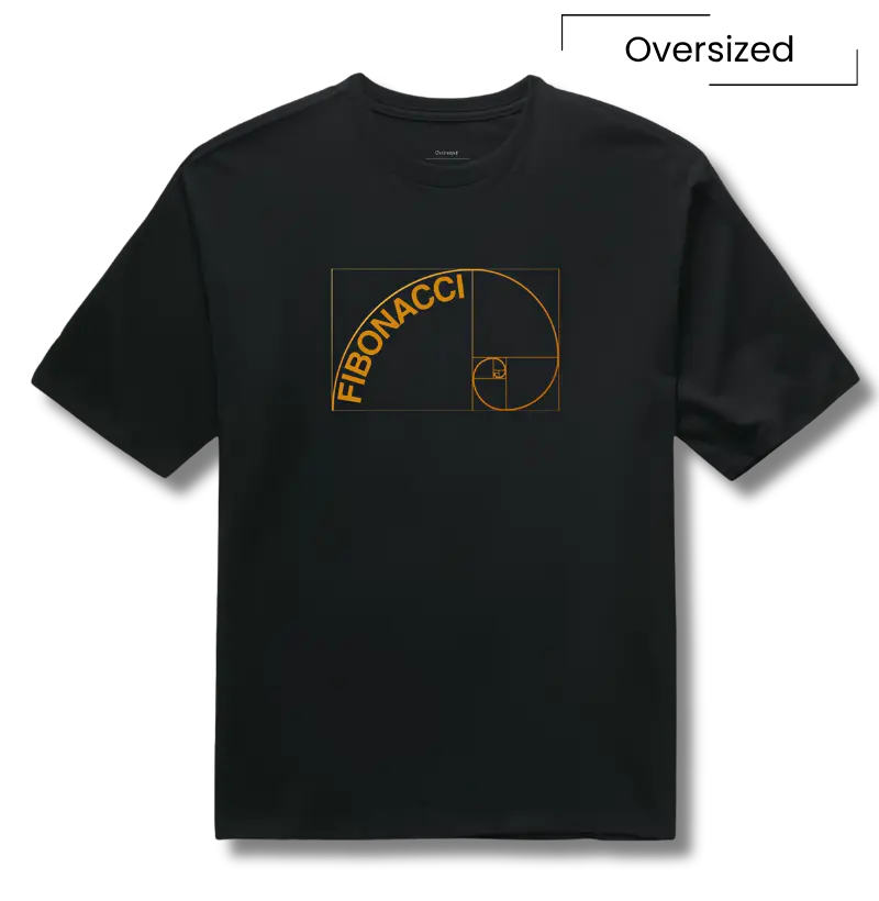 Camiseta Trader Fibonacci - Camiseta Oversized