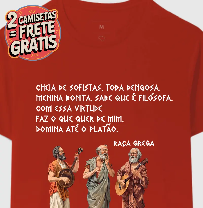 Camiseta Cheia de Sofistas