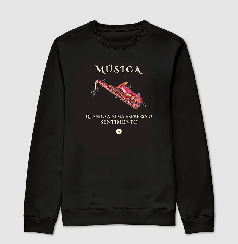 Camiseta Música, o Sentimento da Alma | Arte para Vestir