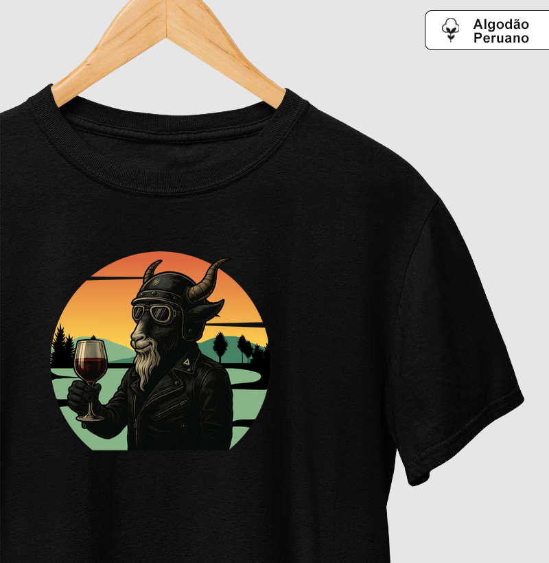 Camiseta Algodão Peruano Bode do Vinho 3 - Mr. GADU