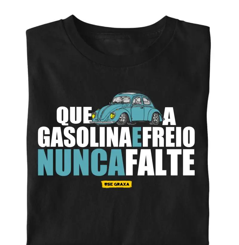 Que a Gasolina e Freio Nunca Falte Fusca Azul