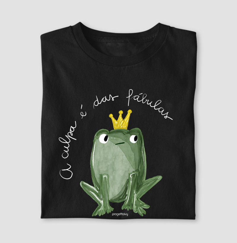 T shirt A culpa é das fábulas