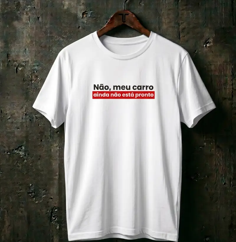 Não, meu carro ainda não está pronto