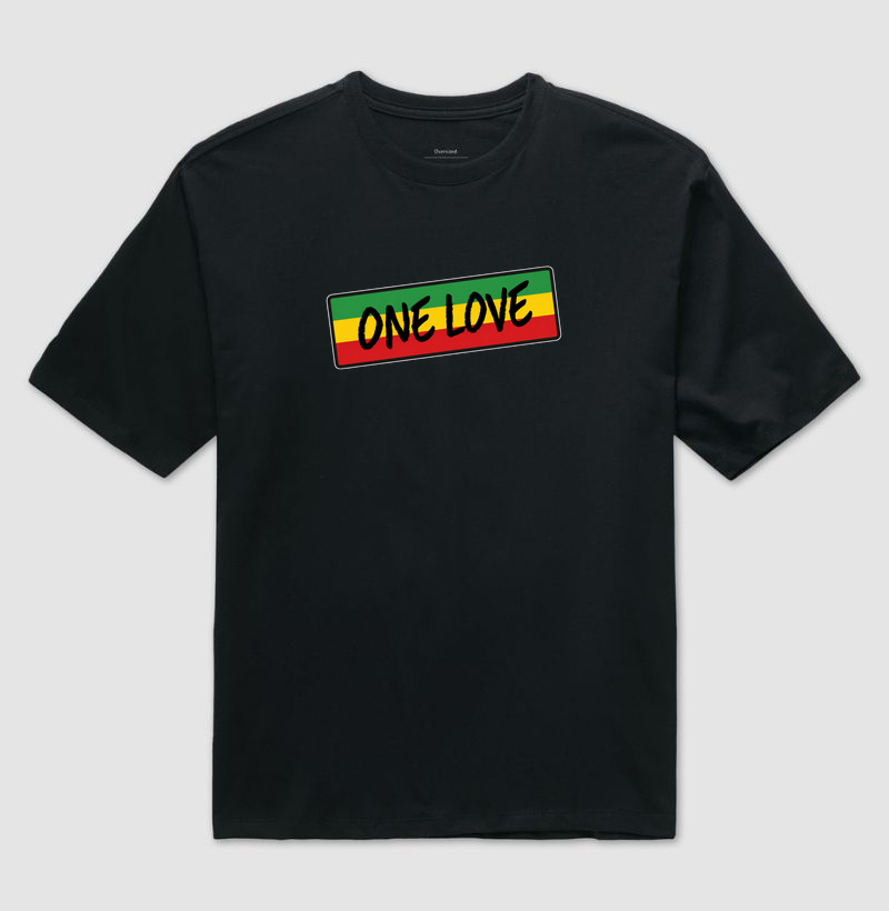 One Love - Camiseta Oversized