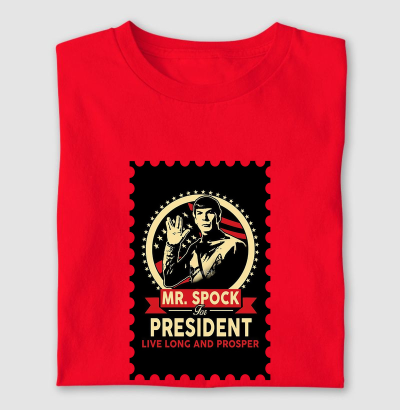 Vulcans For President Stamp