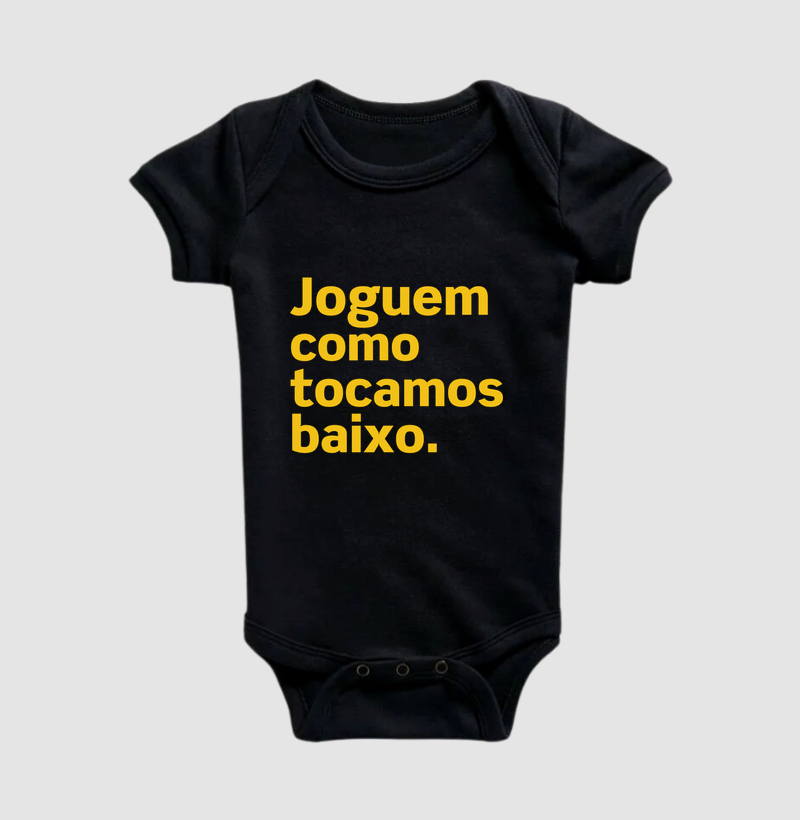 Joguem como tocamos baixo.