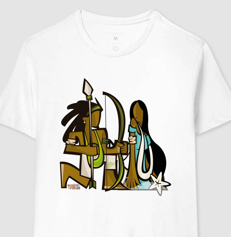 Iemanjá e Oxóssi Colors Maria Patuá