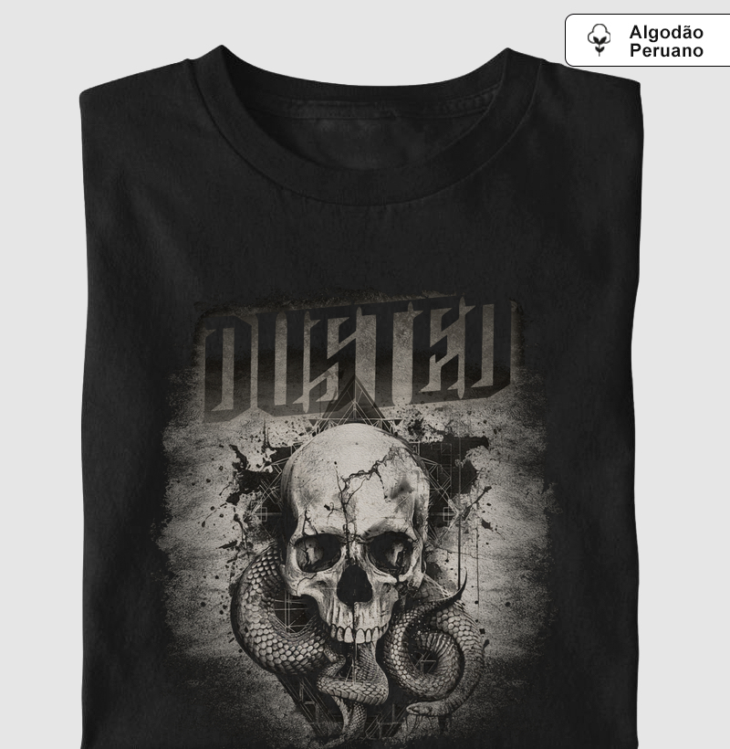 SKULL 3 - Produto Premium - Algodão Crooped