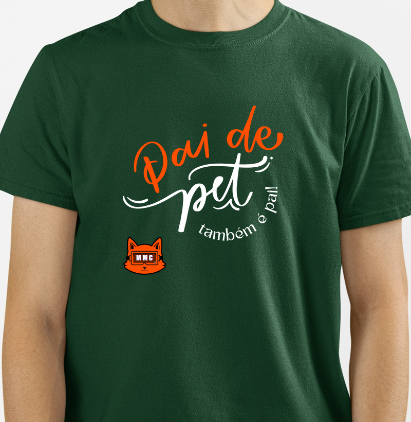 Camiseta, Pai de Pet também é Pai