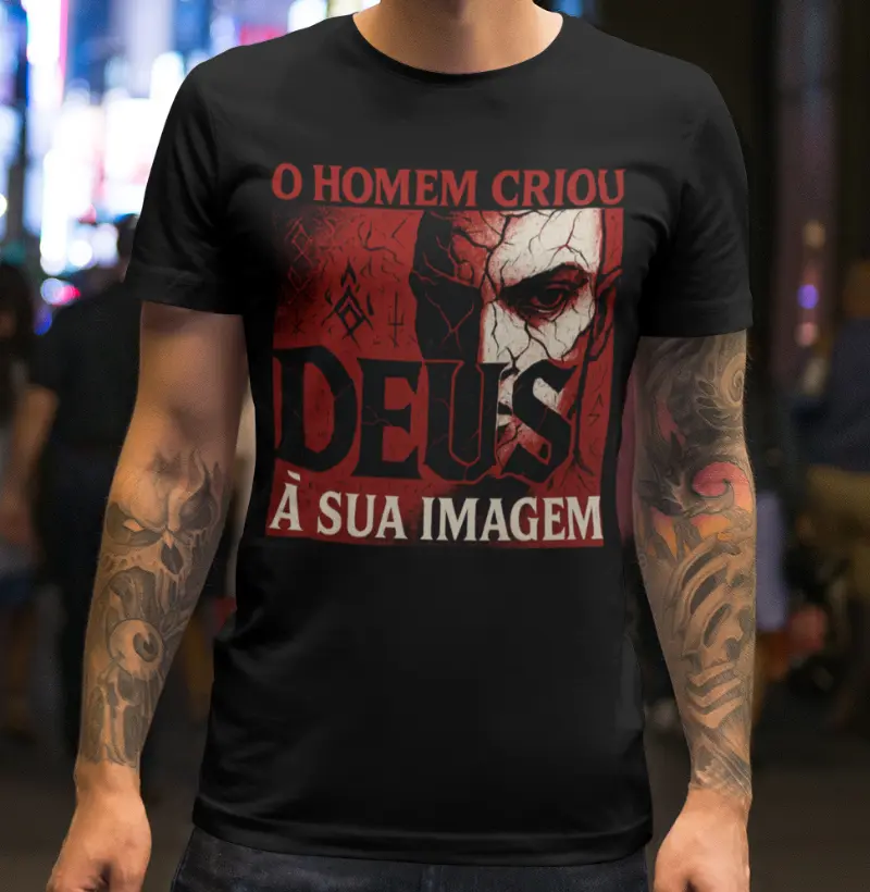 O homem criou deus à sua imagem.