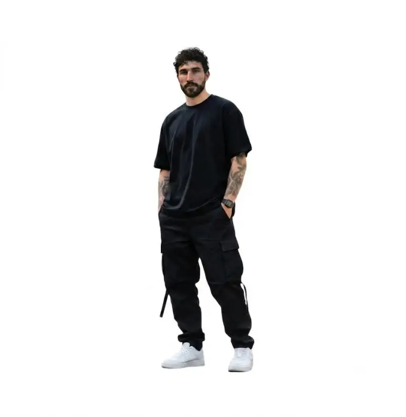 Oversized Essential | Preto