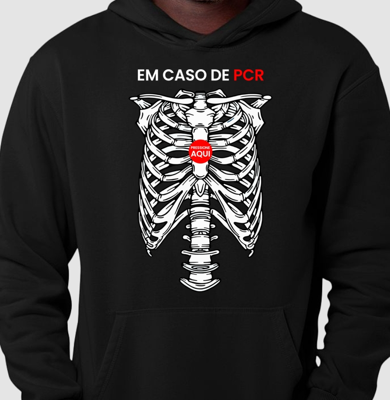 Estampa PCR Reanimação Emergência