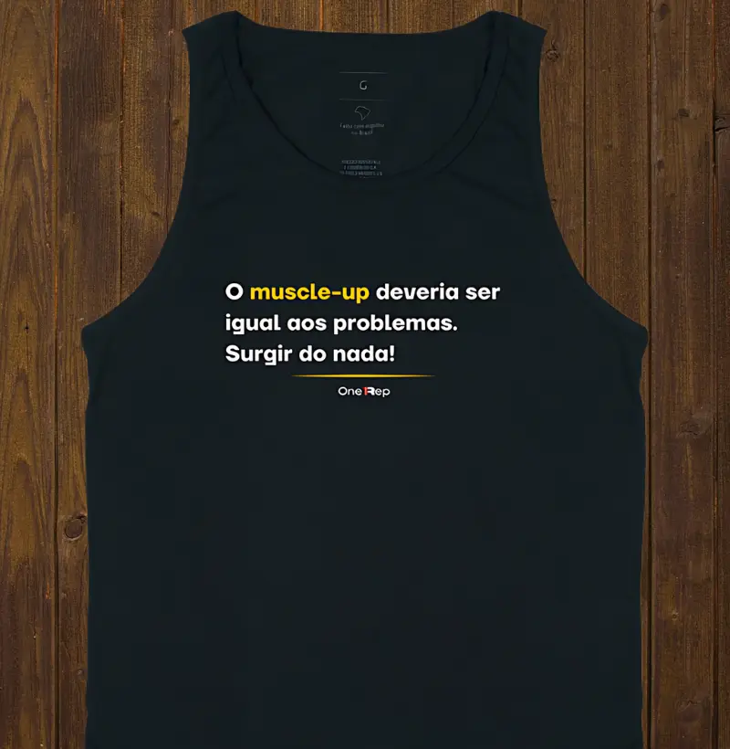 O muscle-up deveria surgir do nada