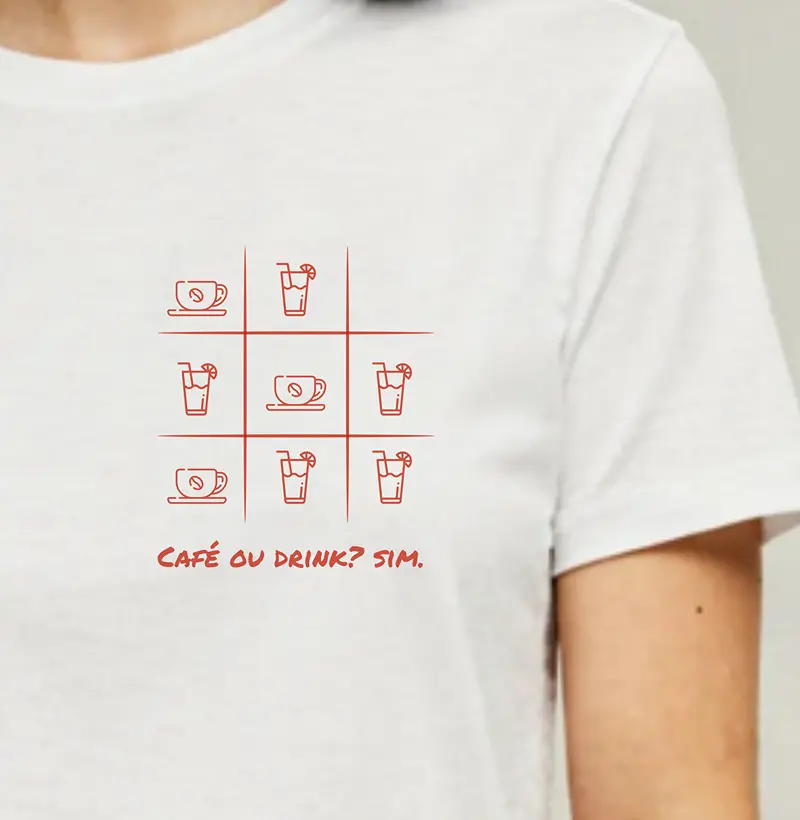 Café ou drink? Sim.